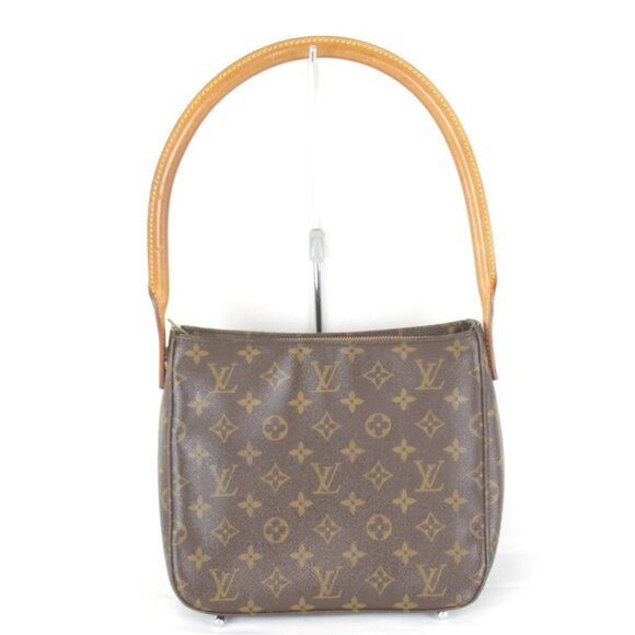 Louis Vuitton Handbags - LOUIS VUITTON Brown Monogram Canvas Looping MM Shoulder Bag